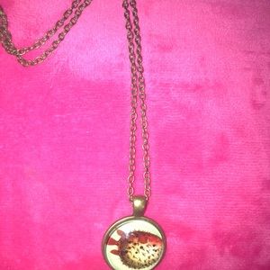 Bronze Blowfish necklace